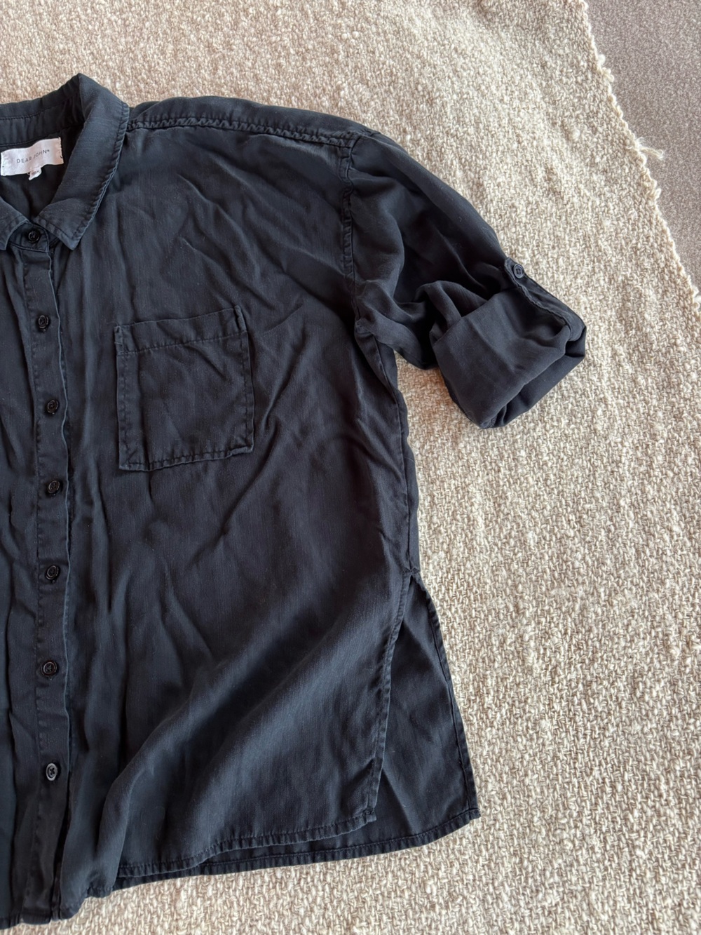 Unstructured Button Down - Picture 3 of 7